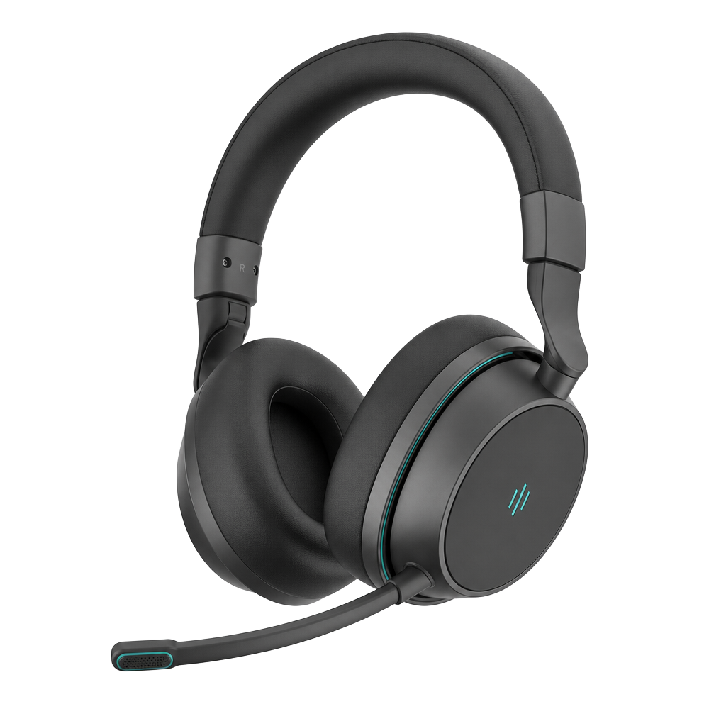 AI-receptionist headset